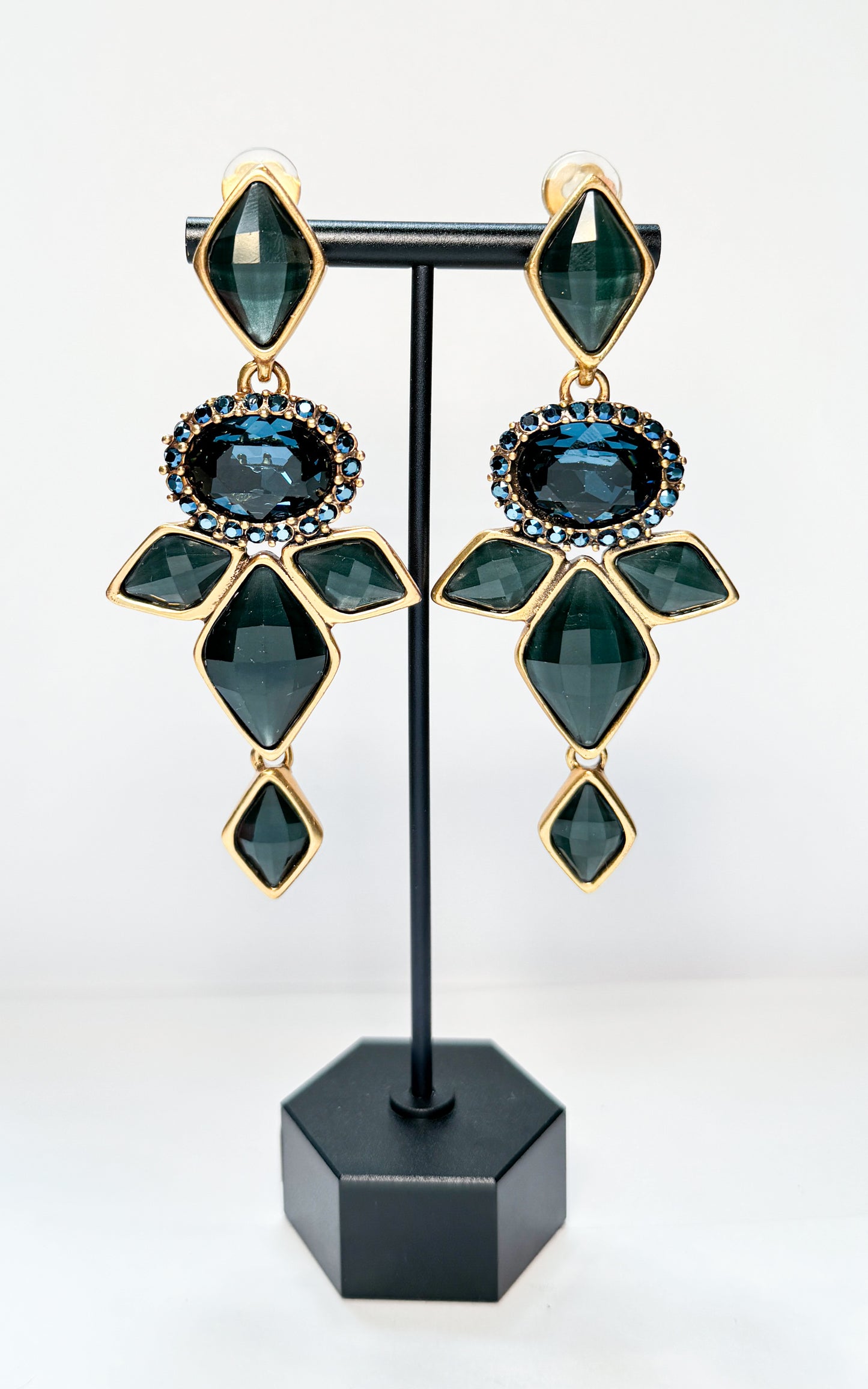 Oscar De La Renta Statment Earrings