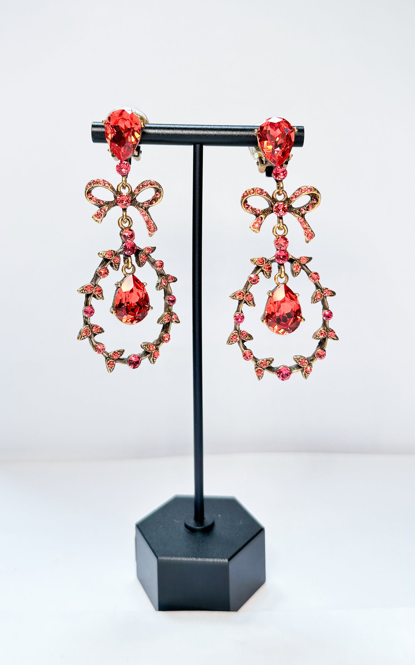 Oscar De La Renta Statment Earrings