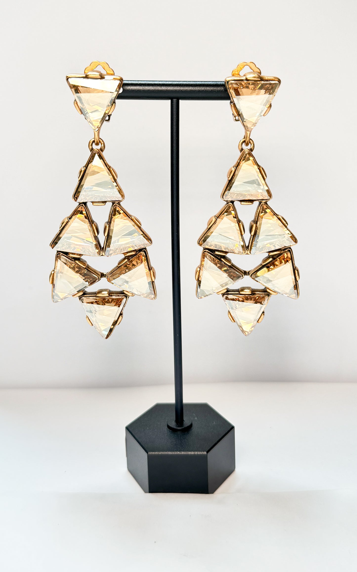 Oscar De La Renta Statment Earrings