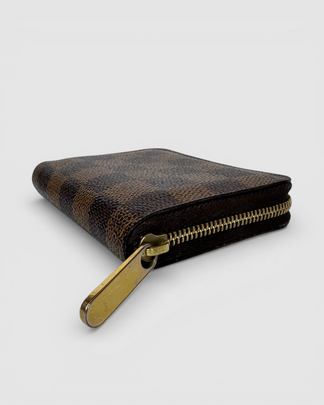 Louis Vuitton Damier Ebene Canvas Zippy Coin Purse