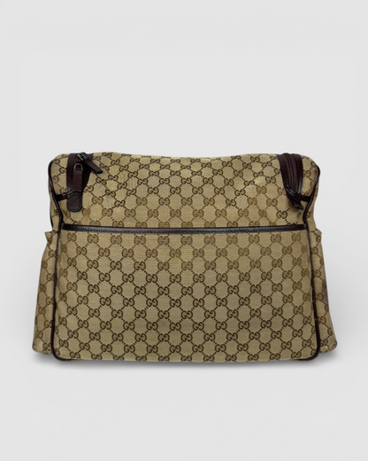 Gucci Monogram GG Canvas Diaper Bag