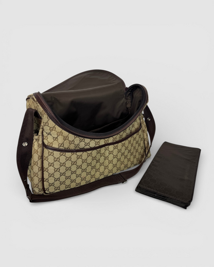 Gucci Monogram GG Canvas Diaper Bag