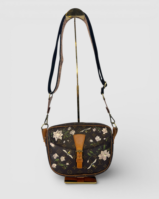 Louis Vuitton Monogram Jeune Fille Custom Floral & Bee Paint