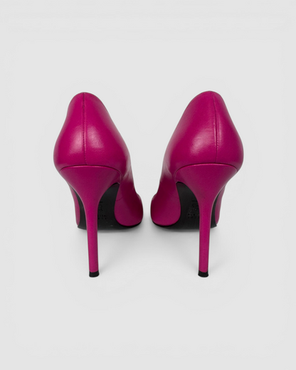 Stuart Weitzman Leather Pink Pointed Toe Pumps