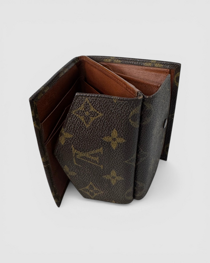 Louis Vuitton Brown Monogram Elise Compact Wallet