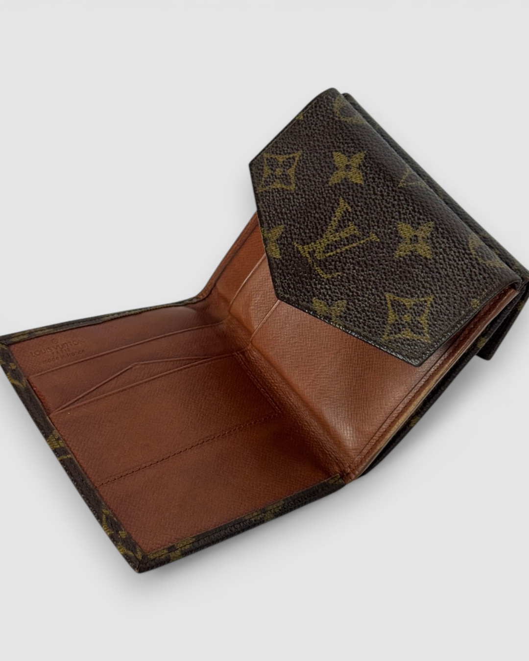 Louis Vuitton Brown Monogram Elise Compact Wallet