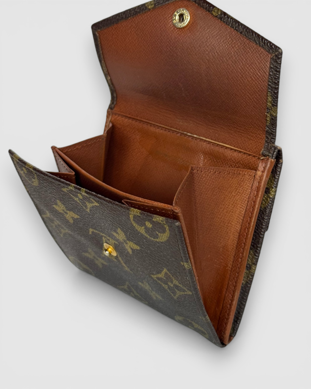 Louis Vuitton Brown Monogram Elise Compact Wallet