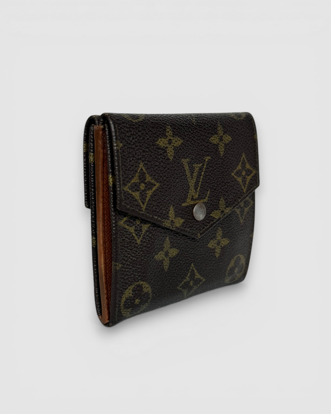 Louis Vuitton Brown Monogram Elise Compact Wallet