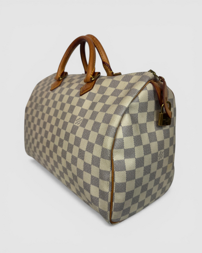 Louis Vuitton Damien Azur Speedy 35