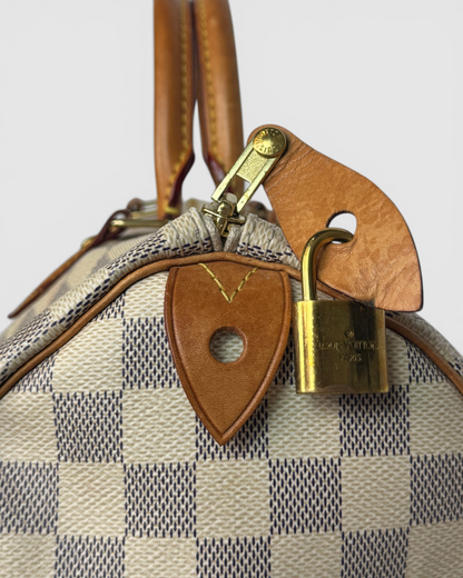 Louis Vuitton Damien Azur Speedy 35