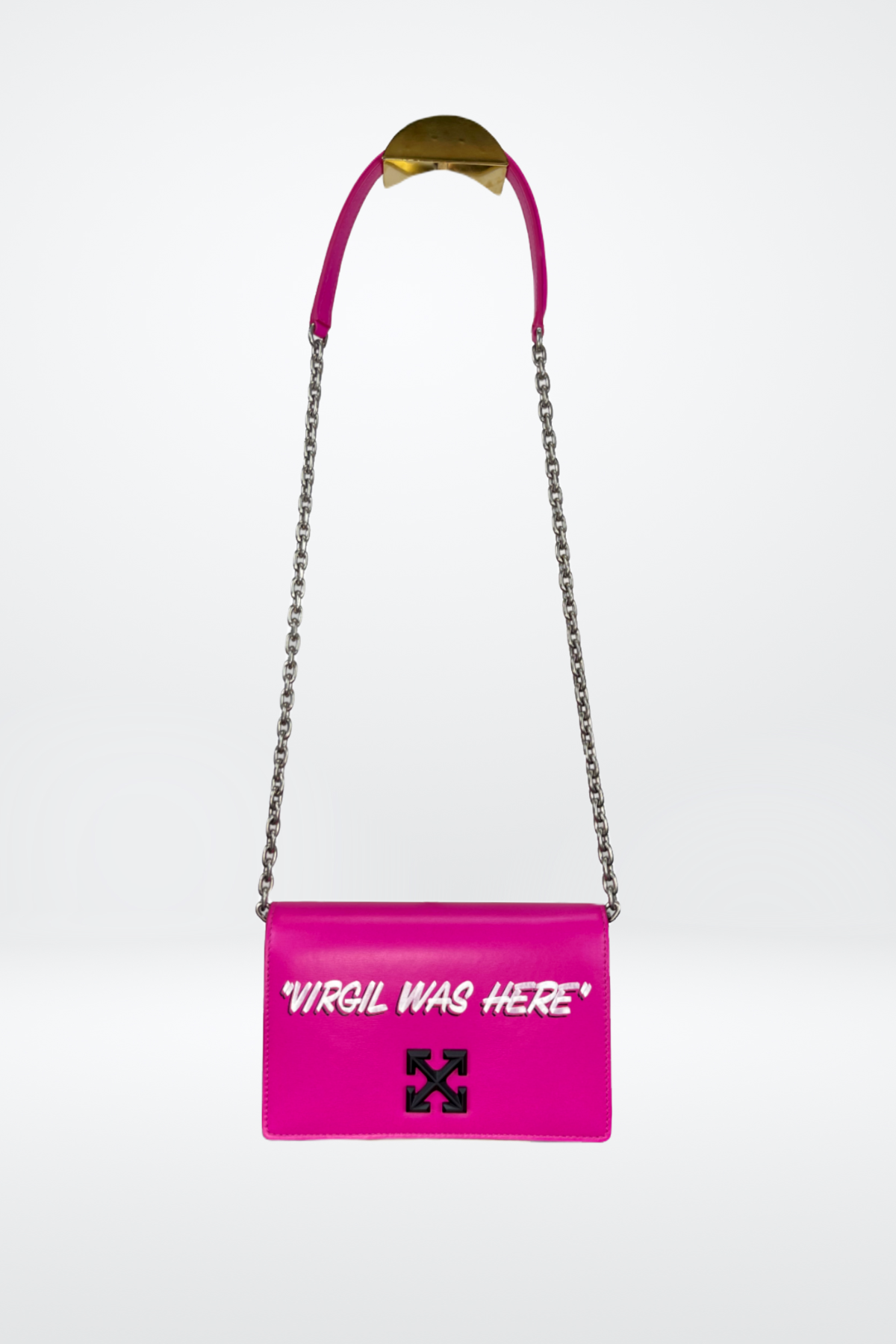 Off white pink outlet purse